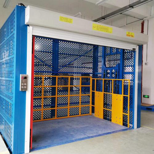 安图导轨式升降货梯